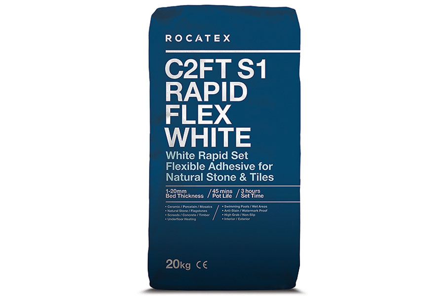 ROCATEX C2FT S1 Rapid Flex White Adhesive