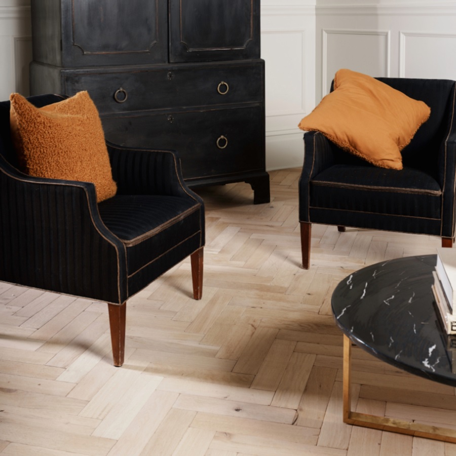 surrey tumbled oak parquet