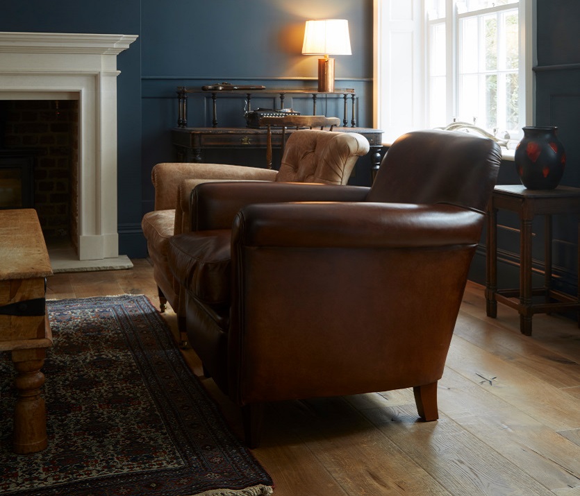 Dark Engineered Real Oak Flooring & Floor Boards