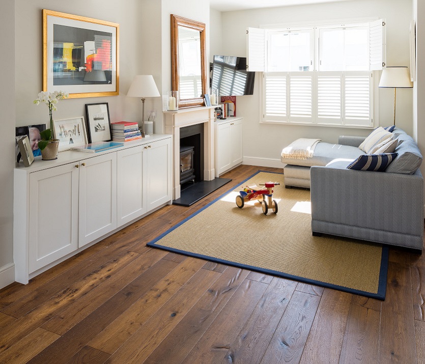 Dark Engineered Real Oak Flooring & Floor Boards